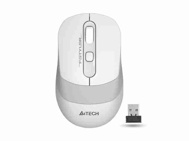 Миша A4 Tech FG10 White USB