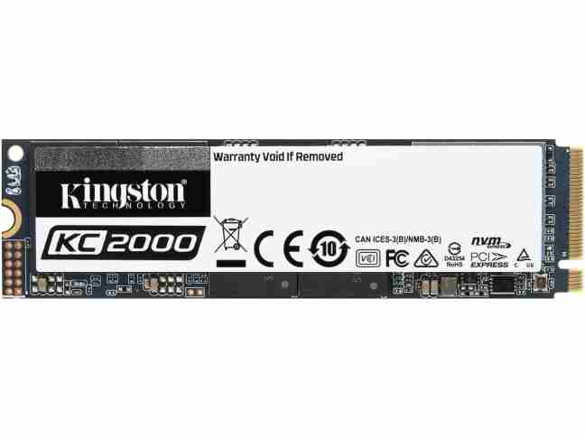 SSD накопитель Kingston KC2000 500 GB (SKC2000M8/500G)