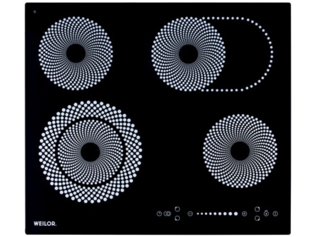 Варочная поверхность WEILOR WHC 661 BLACK