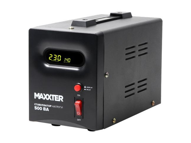 Стабілізатор напруги Maxxter MX-AVR-S500-01