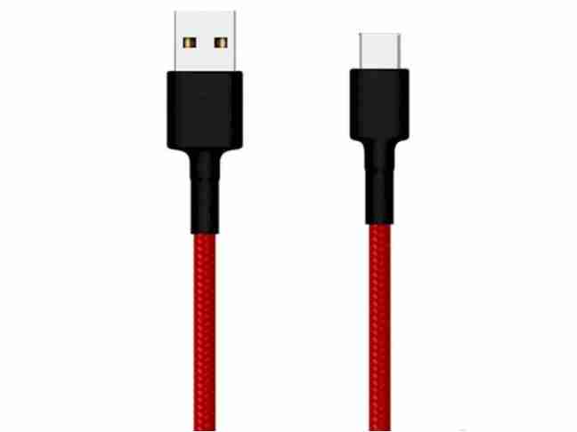 Кабель Xiaomi Mi Braided USB Type-C Cable 100cm Red (SJV4110GL)