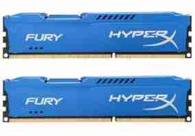 Модуль пам'яті HyperX 16 GB (2x8GB) DDR3 1600 MHz FURY (HX316C10FK2/16)
