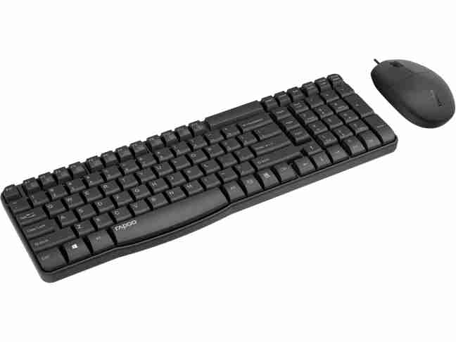 Комплект (клавиатура + мышь) Rapoo NX1820 Black