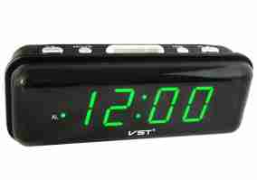 Настольные часы VST 738-2 Green LED