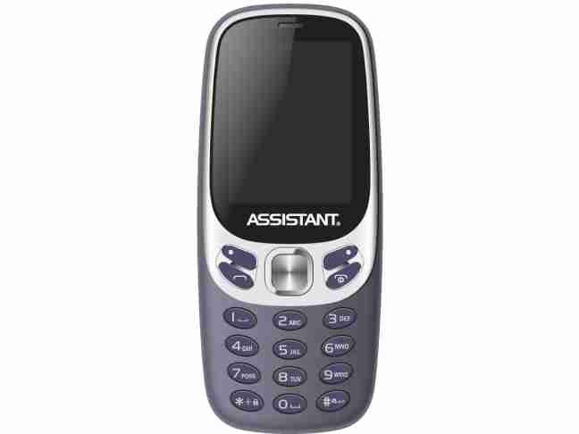 Мобильный телефон Assistant AS-203 Dual Sim Blue