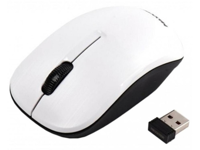 Мышь Maxxter Mr-333-W White USB