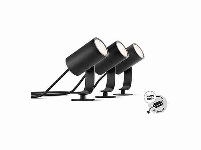 Смарт-светильник Philips Lily spike black 3x8W SELV (17414/30/P7)