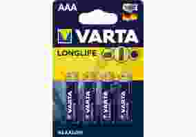 Батарейка Varta Longlife AAA/LR03 BL 4шт