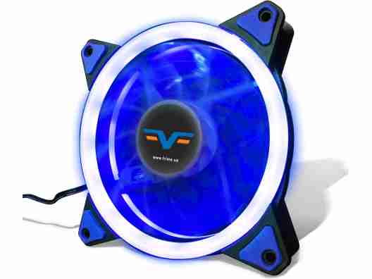 Вентилятор для корпуса Frime Iris LED Fan Single Ring Blue (FLF-HB120BSR)