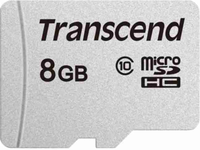 Карта памяти Transcend 8 GB microSDHC Class 10 300S (TS8GUSD300S)