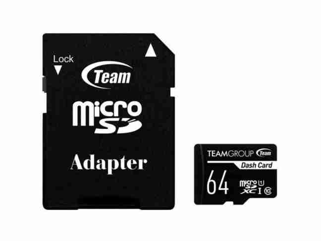 Карта пам'яті Team 64 GB microSDXC Class 10 UHS-I Dash Card + SD Adapter (TDUSDX64GUHS03)