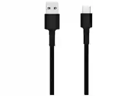 Кабель Xiaomi Mi USB Type-C Braided Cable Black 1м (387945/SJV4109GL)