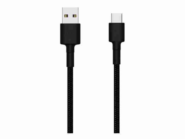 Кабель Xiaomi USB 3.0 Type-C to Type-C Braide 1м Black (387945/SJV4109GL)