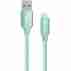 Кабель ColorWay USB - Apple Lightning 2.1А 1м Mint (CW-CBUL004-MT)