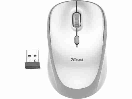 Мышь Trust Yvi Wireless Mouse White (23386)