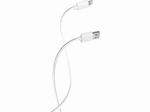 Кабель Florence USB-Lightning 1A 1m White (FD-L1-1W)