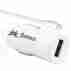 Зарядное устройство Florence USB + cable iPhone 5/6/6 Plus white, 1200mA (CC12-IPH6)