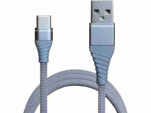 Кабель Grand-X NC-012 USB-USB Type-C, 1.2м Grey (NC012GR)