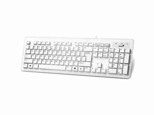 Клавиатура Genius SlimStar 130 White (31300726104)