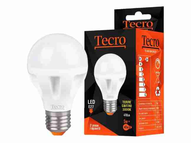 Лампа Tecro T2-A60-5W-3K-E27