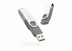 USB флеш накопитель Exceleram 16 GB P1 Series Silver/Gray USB 2.0 (EXP1U2SIG16)