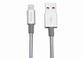 Кабель Verbatim USB2.0-Lightning, 1м Silver (48859)