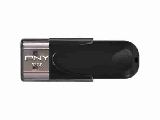 USB флеш накопитель PNY 32 GB Attache4 Black (FD32GATT4-EF)
