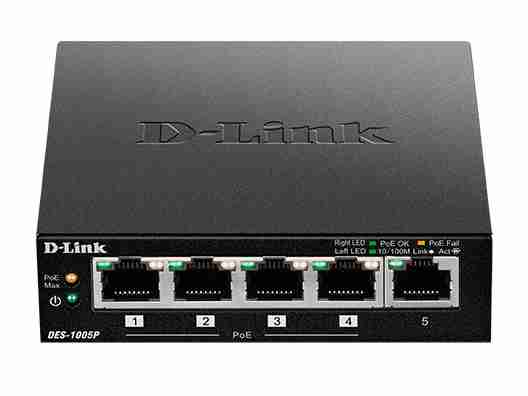 Коммутатор D-Link DES-1005P