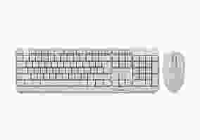 Комплект (клавиатура + мышь) REAL-EL Standard 505 Kit white