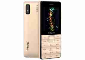 Мобільний телефон Tecno T372 Triple Sim Champagne Gold (4895180746840)