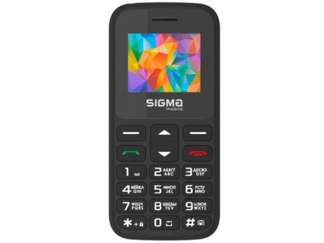 Мобільний телефон Sigma mobile Comfort 50 HIT Black