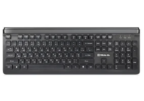 Клавіатура REAL-EL Comfort 7085 Black USB (EL123100032)