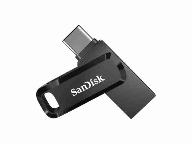 USB флеш накопичувач SanDisk 128 GB Ultra Dual Drive Go USB 3.0/Type-C Black (SDDDC3-128G-G46)