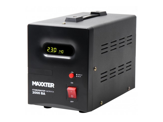 Стабилизатор напряжения Maxxter MX-AVR-S2000-01