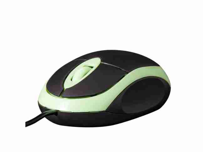 Мышь Frime FM-001BG Black/Green USB