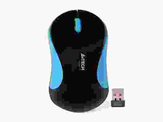 Мышь A4 Tech G3-270N Black+Blue