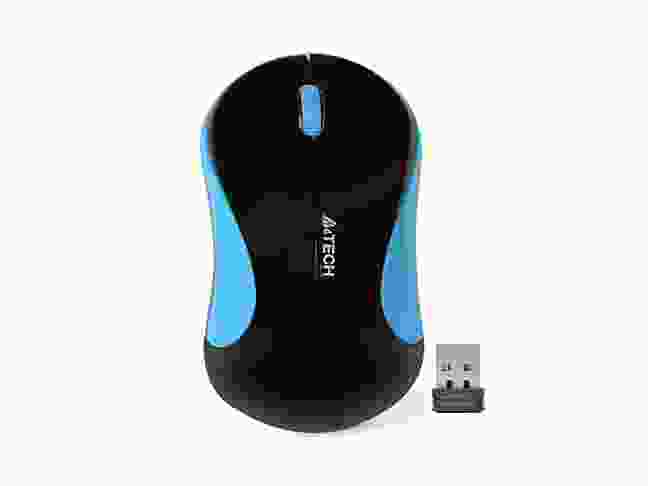 Мышь A4 Tech G3-270N Black+Blue