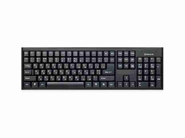 Клавіатура REAL-EL 503 Standard (EL123100022)
