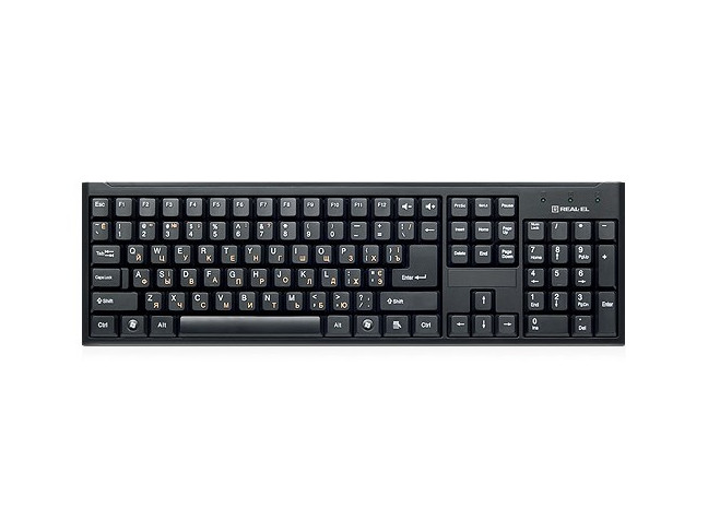 Клавіатура REAL-EL 503 Standard (EL123100022)