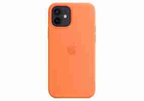 Чохол Apple Silicone Case with MagSafe for iPhone 12 HQ Kumquat