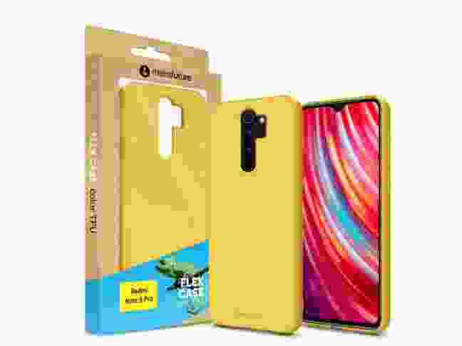 Чехол-накладка MakeFuture Xiaomi Redmi Note 8 Pro Flex (Soft-touch TPU) Yellow