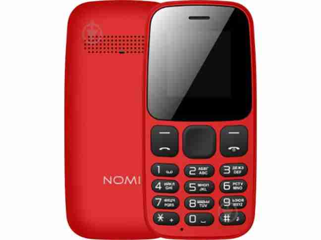 Мобильный телефон Nomi i144c Red (Червоний)
