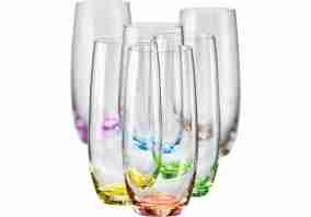 Набір склянок Bohemia Rainbow 6х350мл (b25180/D4662 /350)