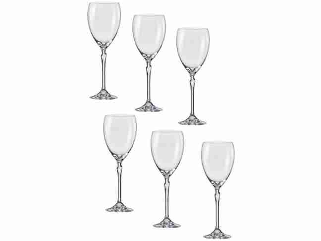 Набор бокалов для вина Bohemia Lilly 6х250 мл (b40768/250)
