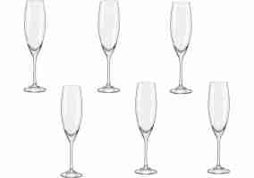 Набор бокалов для шампанского Bohemia Sophia 6х230 мл (b40814/230)