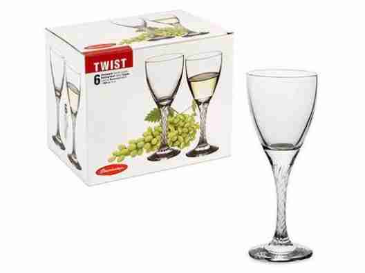 Набор бокалов для вина Pasabahce 44362 Twist 6х197 мл