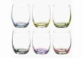 Набір склянок Bohemia Rainbow 6х300 мл (25180/D4662/300)