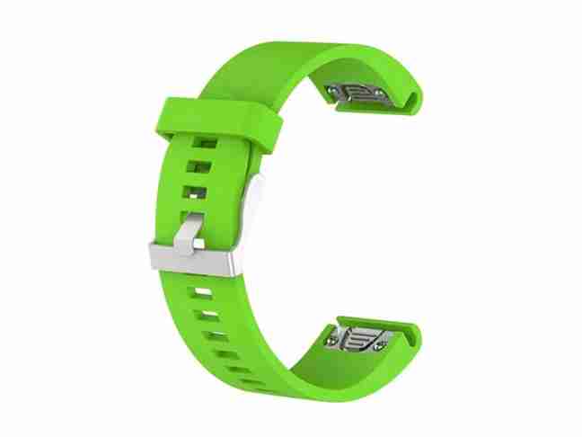 Ремешок для Garmin QuickFit 20 Smooth Silicone Band Green