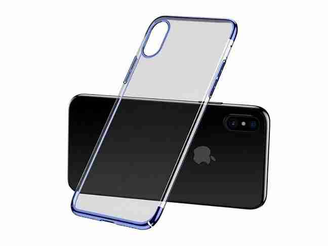 Чохол BASEUS Glitter Case for iPhone X/XS Blue (WIAPIPHX-DW03)