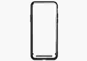 Чехол BASEUS See-Through Glass Protective Case For iPhone X/X Black (WIAPIPHX-YS01)